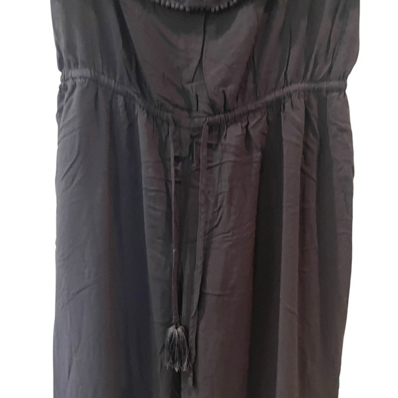 Victoria Secret Jumpsuit One Piece Pantsuit Romper Black Sleeveless Size: Medium - Picture 5 of 8